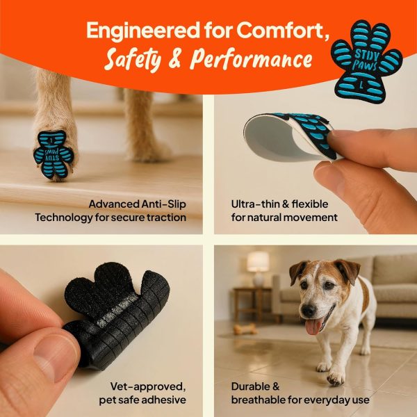 Steady Paws Anti Slip Dog Paw Pads Traction for Floors-2