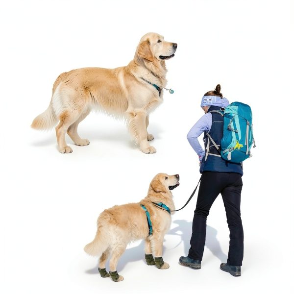 DcOaGt Dog Boots Military Green Mesh Waterproof Paw-5