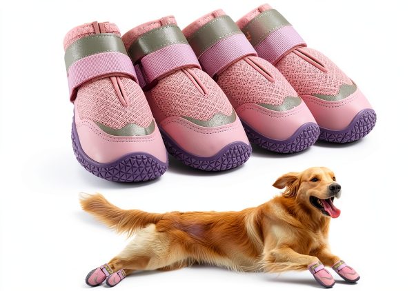 Petanims Dog Boots All Weather Protection Anti Slip Sole-0