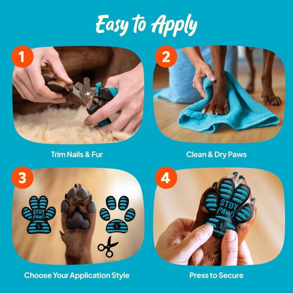 Steady Paws Anti Slip Dog Paw Pads Traction for Floors-6