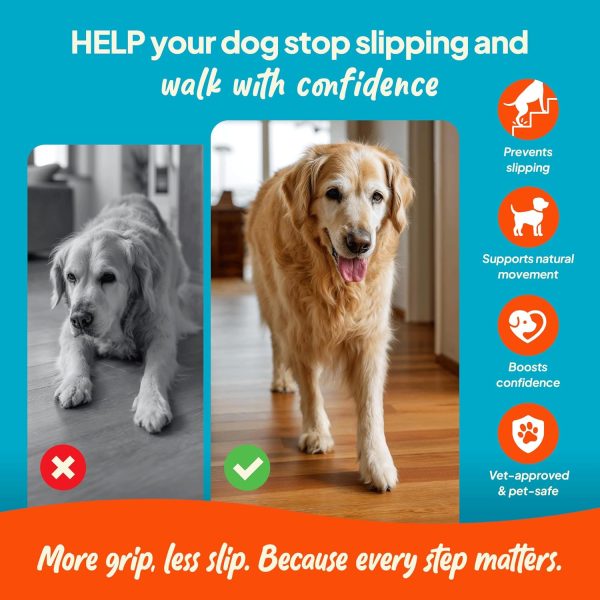 Steady Paws Anti Slip Dog Paw Pads Traction for Floors-1