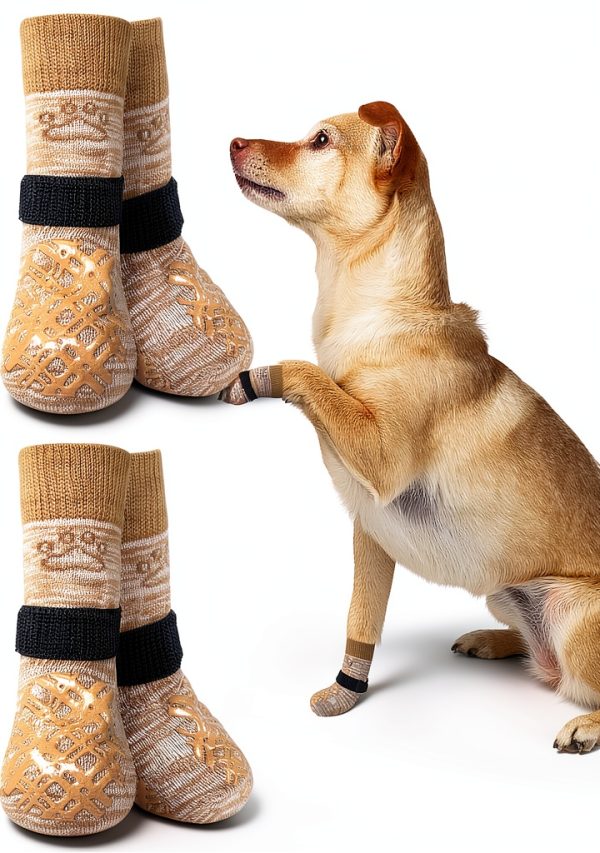 Dog Grip Socks BEAUTYZOO Non Slip Pet Socks-0