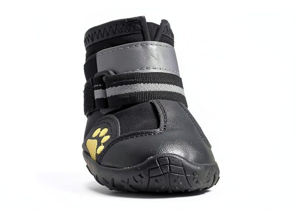 AOKOWN Dog Boots Rubber Sole Paw Protectors-5