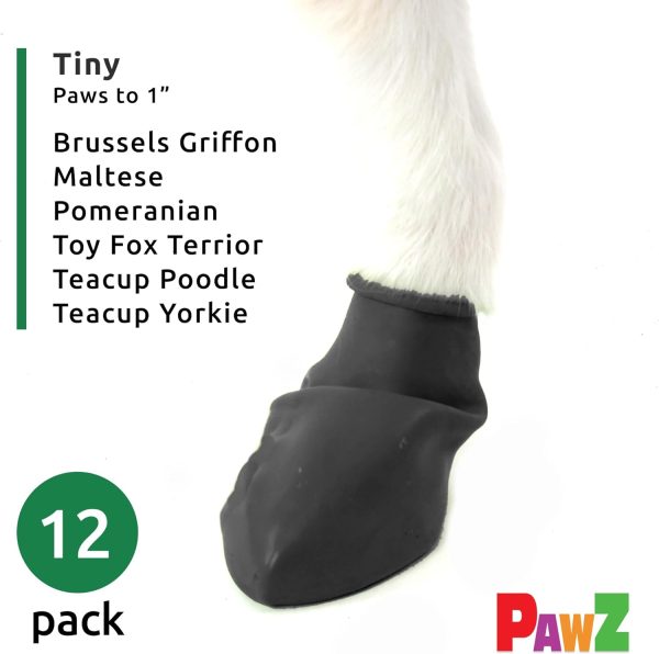Pawz Dog Boots Rubber Shoes Small Paws All Weather-1