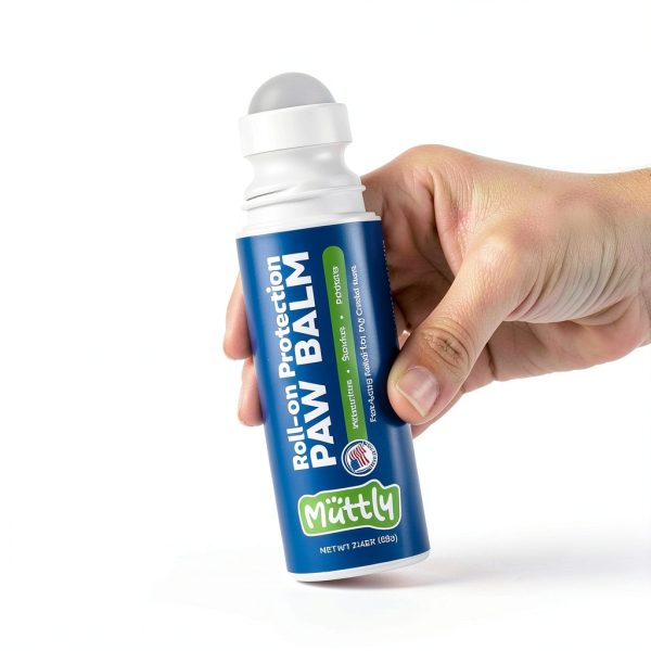 Muttly Roll on Paw Balm Natural Dog Paw Protector-1