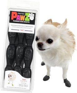 Pawz Dog Boots Rubber Shoes Small Paws All Weather-0