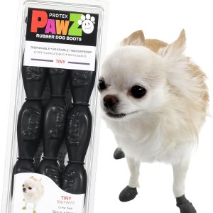 Pawz Dog Boots Rubber Shoes Small Paws All Weather-0