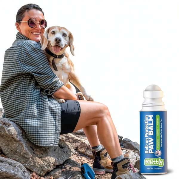 Muttly Roll on Paw Balm Natural Dog Paw Protector-8