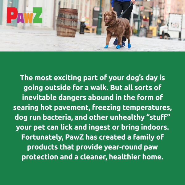 Pawz Dog Boots Rubber Shoes Small Paws All Weather-6