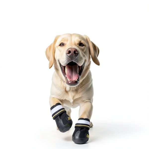 AOKOWN Dog Boots Durable Rubber Sole Protection-2