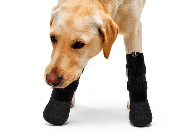VALFRID Dog Boots Waterproof Non-Slip Pet Paw Protectors-4