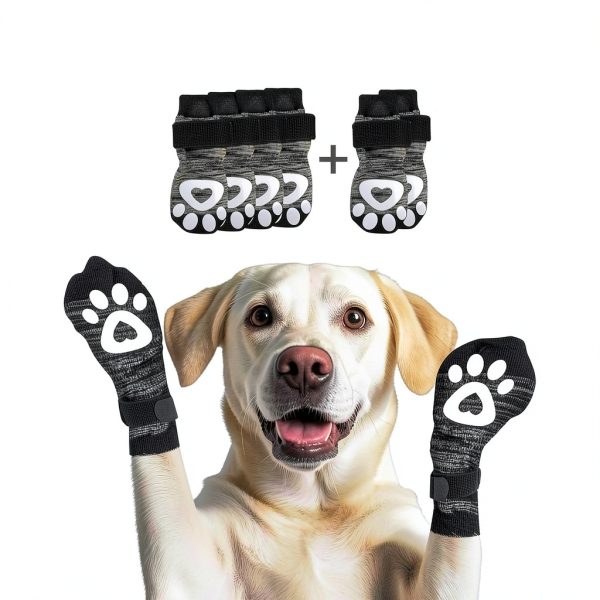 Fribar Anti Slip Dog Socks Paw Protection Secure Fit-6
