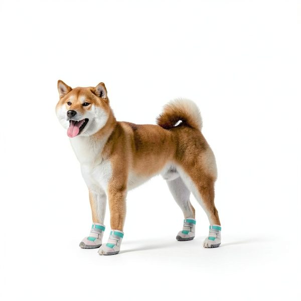 AOKOWN Dog Boots Durable Rubber Sole Size 8-3