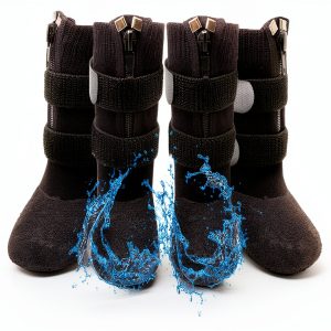 VALFRID Dog Boots Waterproof Non-Slip Pet Paw Protectors-0