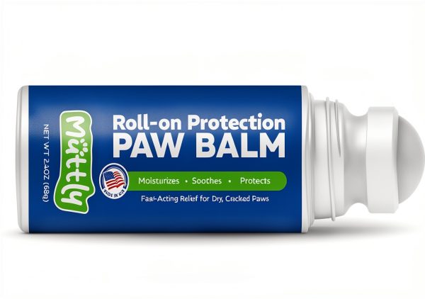 Muttly Roll on Paw Balm Natural Dog Paw Protector-0