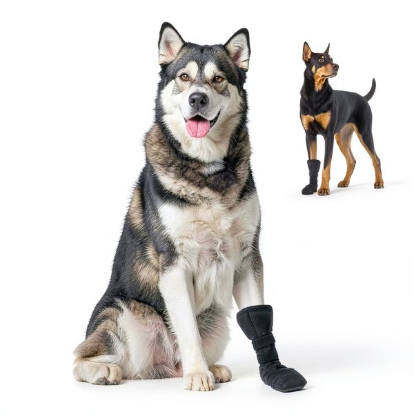 Dog Boots Snugrance Adjustable Non-Slip Paw Protection-6