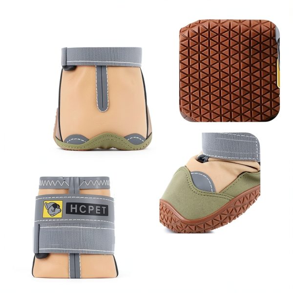 HCPET Dog Boots Waterproof Breathable Medium-4