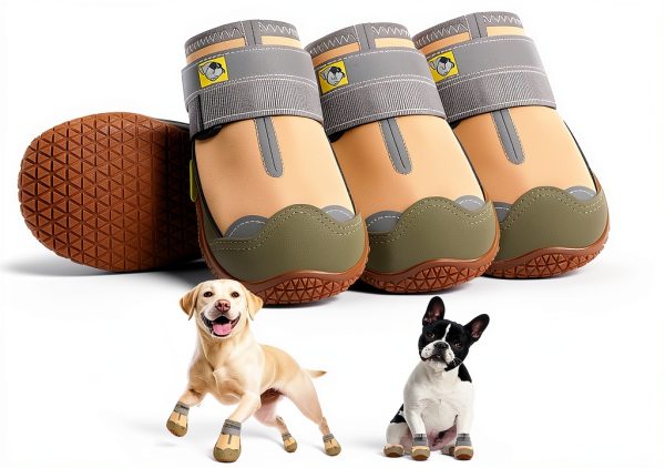 HCPET Dog Boots Waterproof Breathable Medium-0