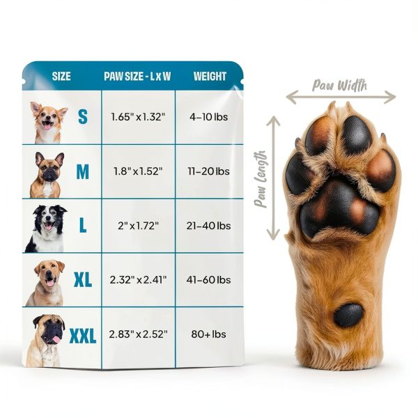Steady Paws Anti Slip Dog Paw Pads Traction Support-3