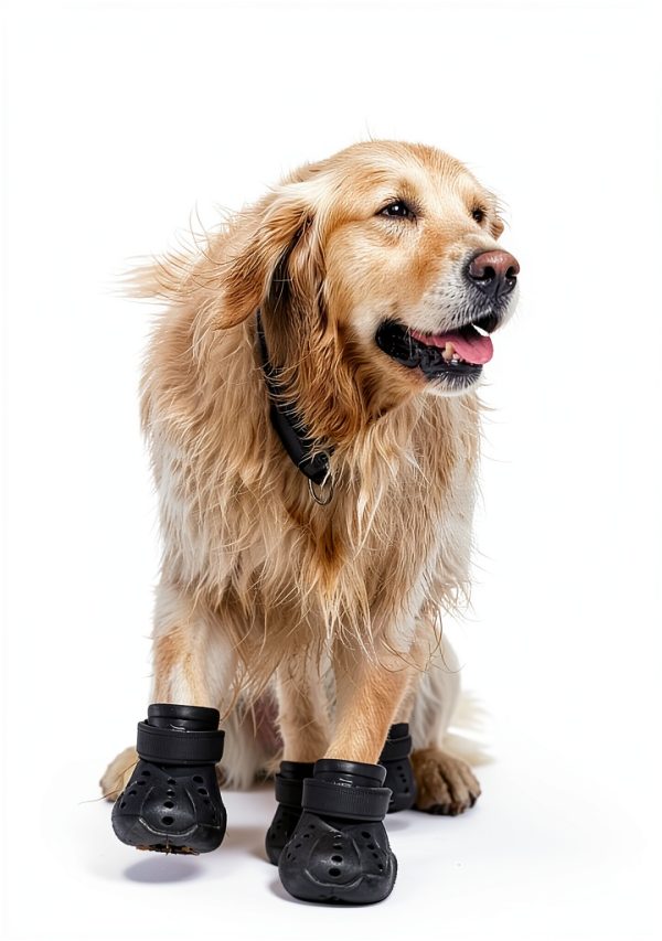 DOGOYS Dog Boots Rugged Anti Slip Sole Adjustable Straps-2