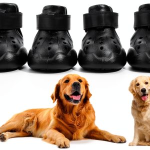 DOGOYS Dog Boots Rugged Anti Slip Sole Adjustable Straps-0