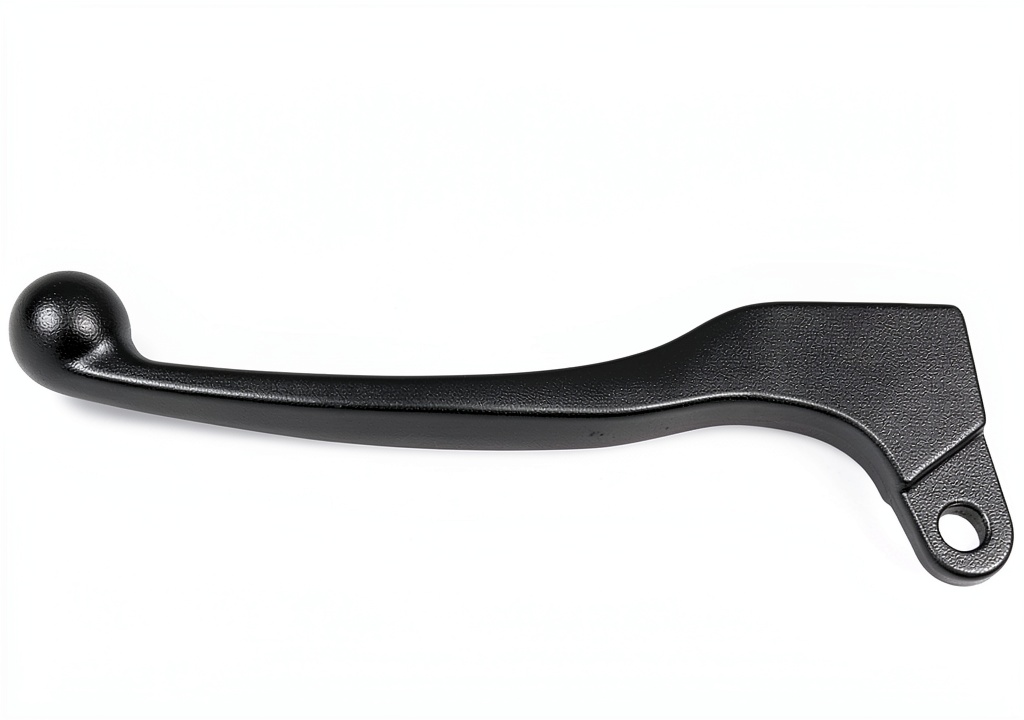 FixRightPro black metal clutch lever installed on a motorcycle