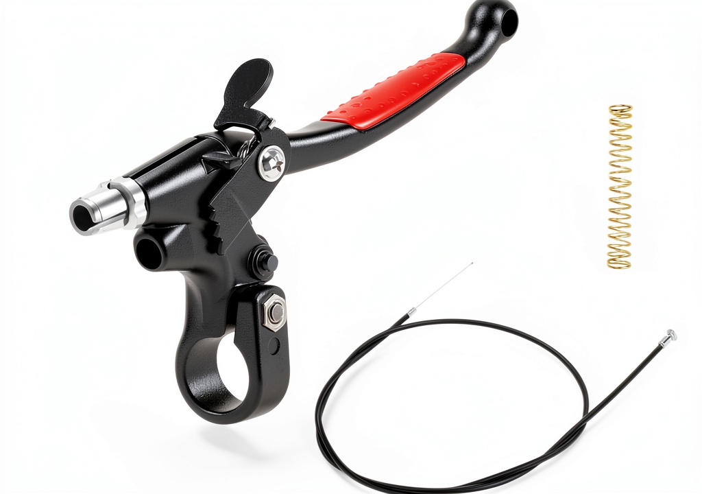 Motorized bike clutch with aluminum exterior finish