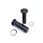 Billet Proof Designs Black Clutch Lever Pin Set for Harley Touring-0