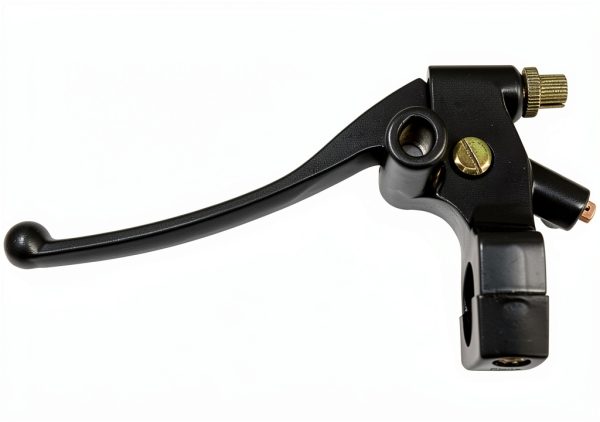 Clutch Lever Ghost thorn Left Motorcycle Lever Black Aluminum Finish-0