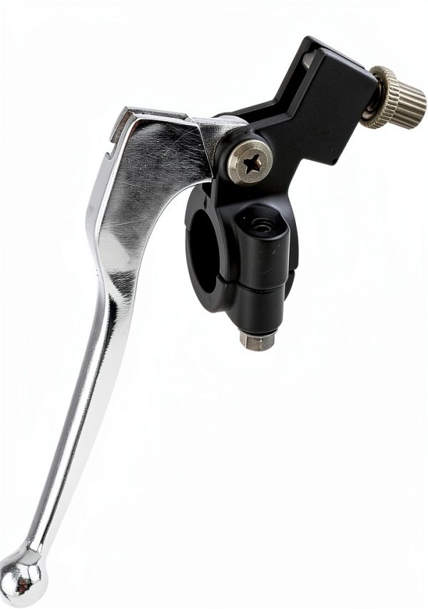 HIAORS Dirt Bike Clutch Lever Silver Aluminum 175mm Left Hand Clamp-2