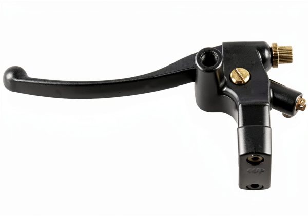 Clutch Lever Ghost thorn Left Motorcycle Lever Black Aluminum Finish-1