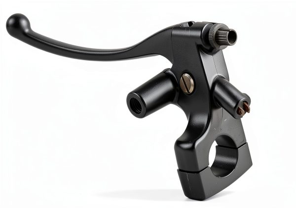 Clutch Lever Ghost thorn Left Motorcycle Lever Black Aluminum Finish-4