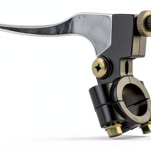 HIAORS Dirt Bike Clutch Lever Silver Aluminum 175mm Left Hand Clamp-0