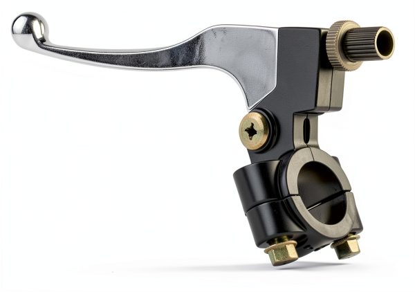 HIAORS Dirt Bike Clutch Lever Silver Aluminum 175mm Left Hand Clamp-0