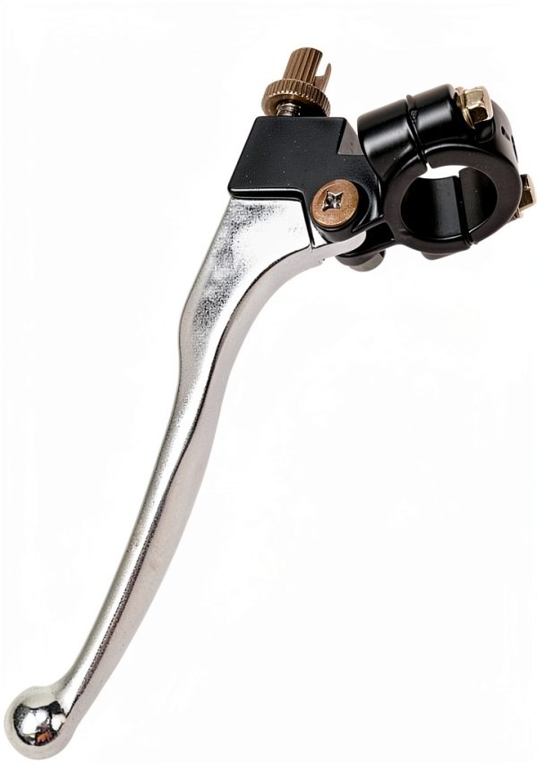 HIAORS Dirt Bike Clutch Lever Silver Aluminum 175mm Left Hand Clamp-4