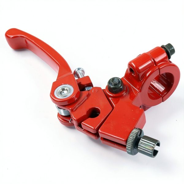 Folding Clutch Brake Lever for 50cc 70cc 110cc 125cc 140cc 150cc Apollo RFZ125 DB007 DBX15 X18 X19 Tao Tao DB17 DB27 Coolster M125 SSR Thumpstar Chinese Pit Dirt Bike Motorcycle Red-6