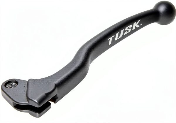 Tusk Clutch Lever Black for Suzuki RM125, TW200, YZ85 Aluminum Brass-0